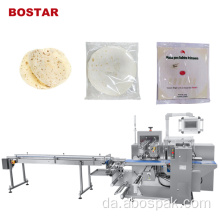 Chapati tortilla fladt brød fuldautomatisk pakning maskine